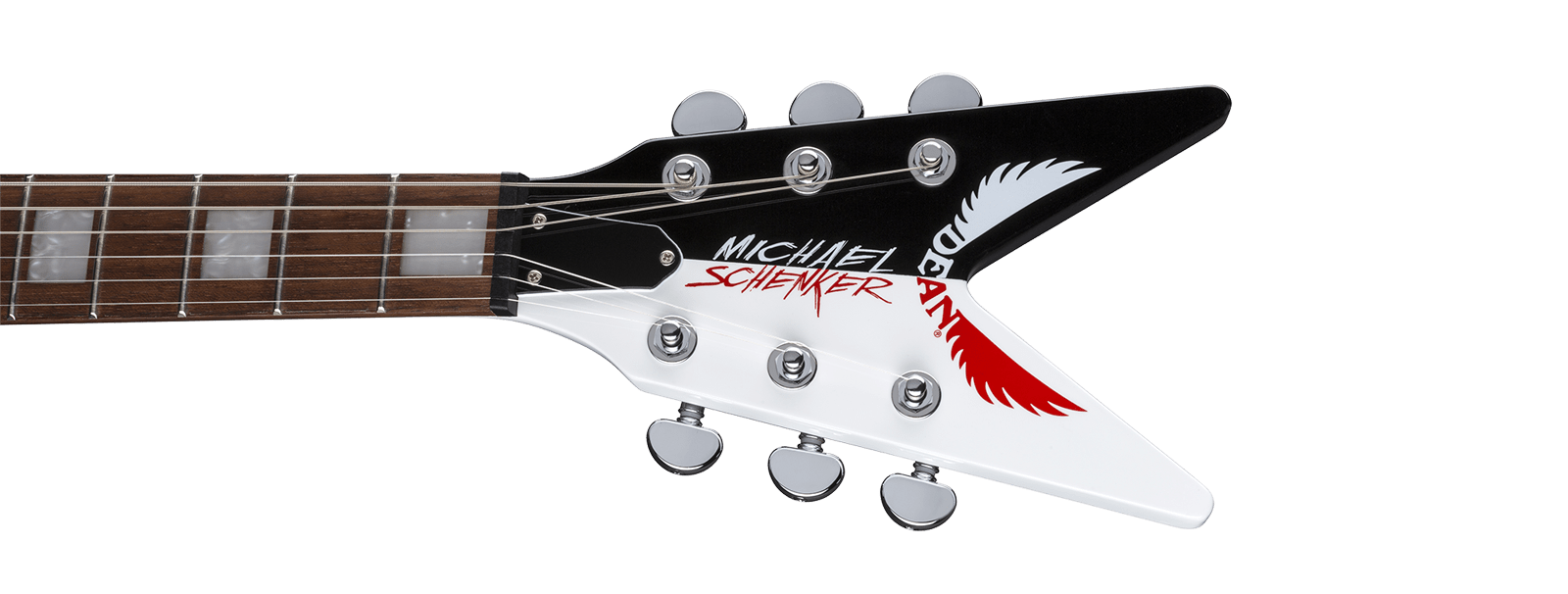 DEAN - MICHAEL SCHENKER FEST V - RED BLACK WHITE | Guitars