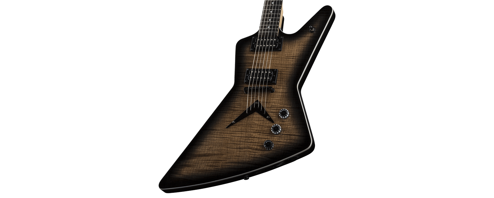 DEAN ZX FLAME TOP - CHARCOAL BURST | Guitars and More