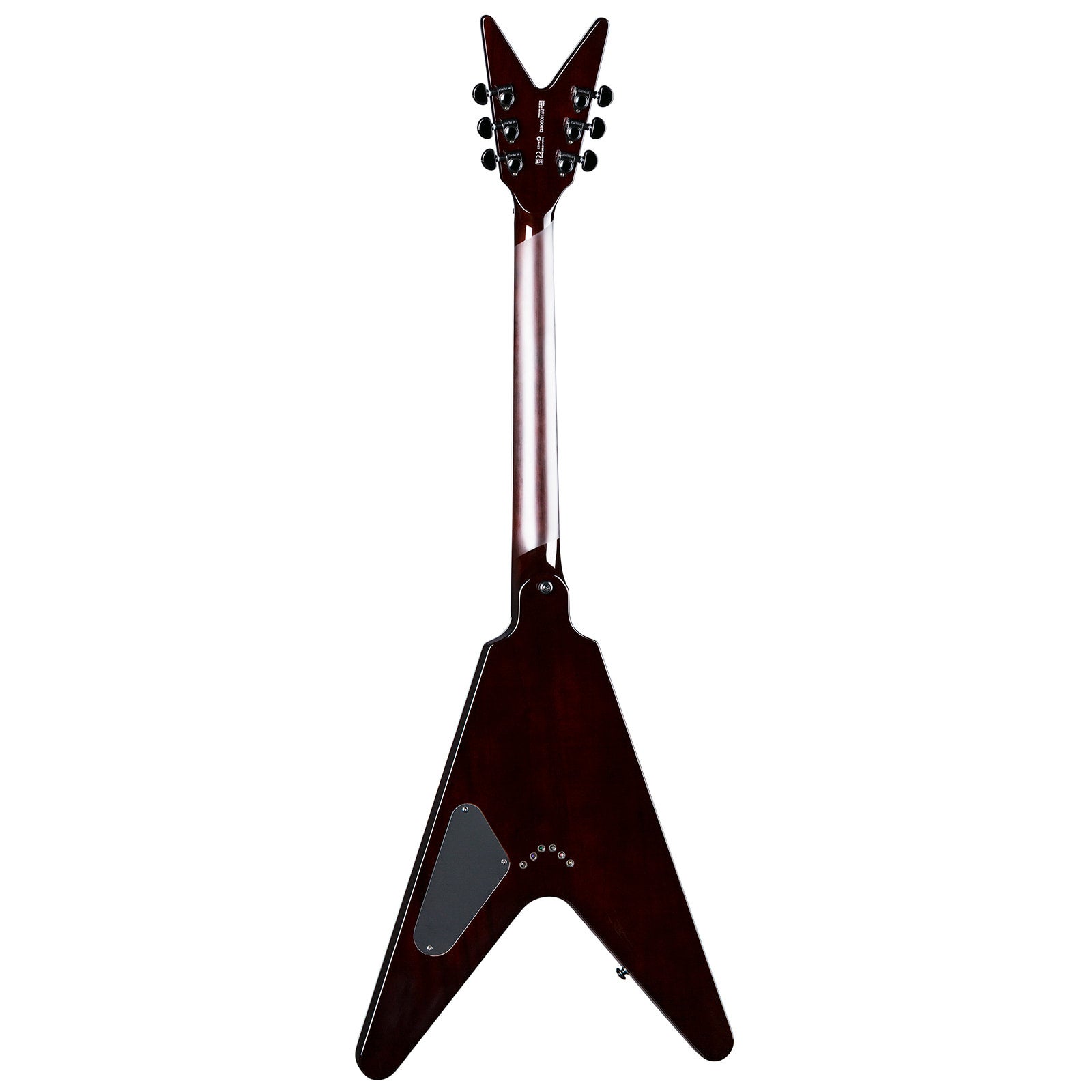 DEAN V SELECT QUILT TOP TRANS BLACK | Guitars and More