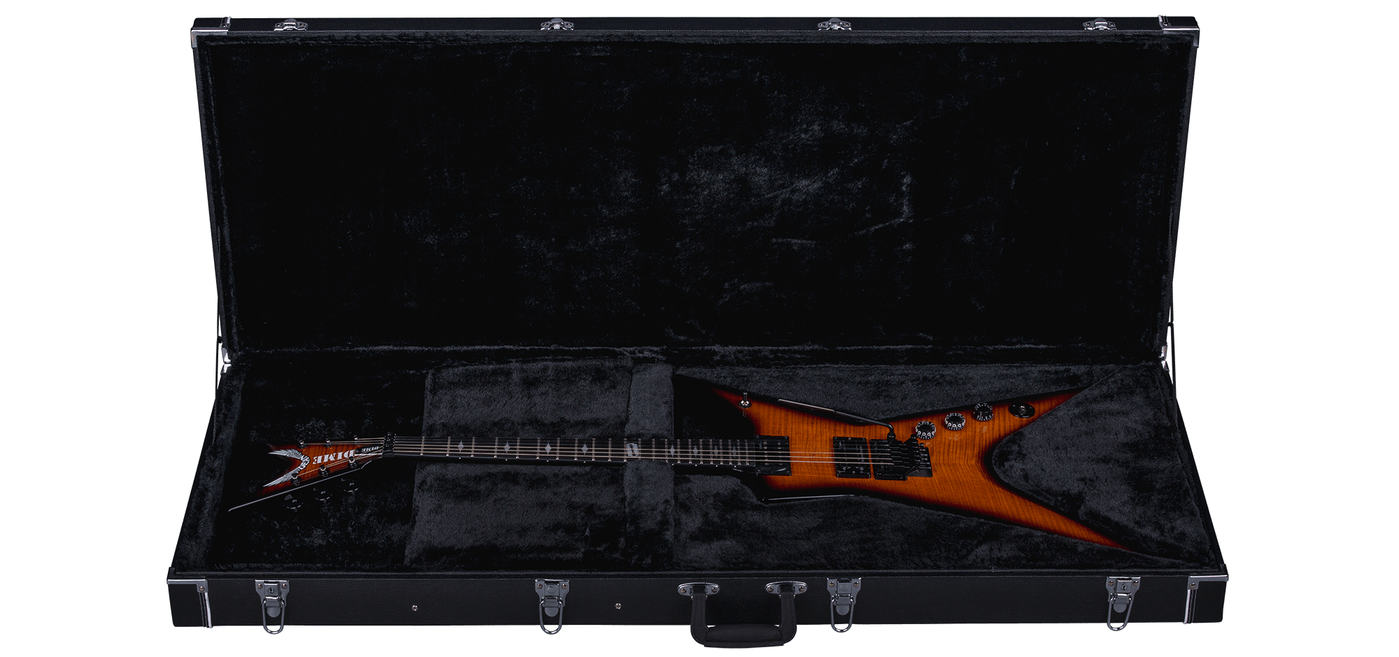 DEAN STEALTH FLOYD FM - TRANS BRAZILIA W/CASE | Guitars and More