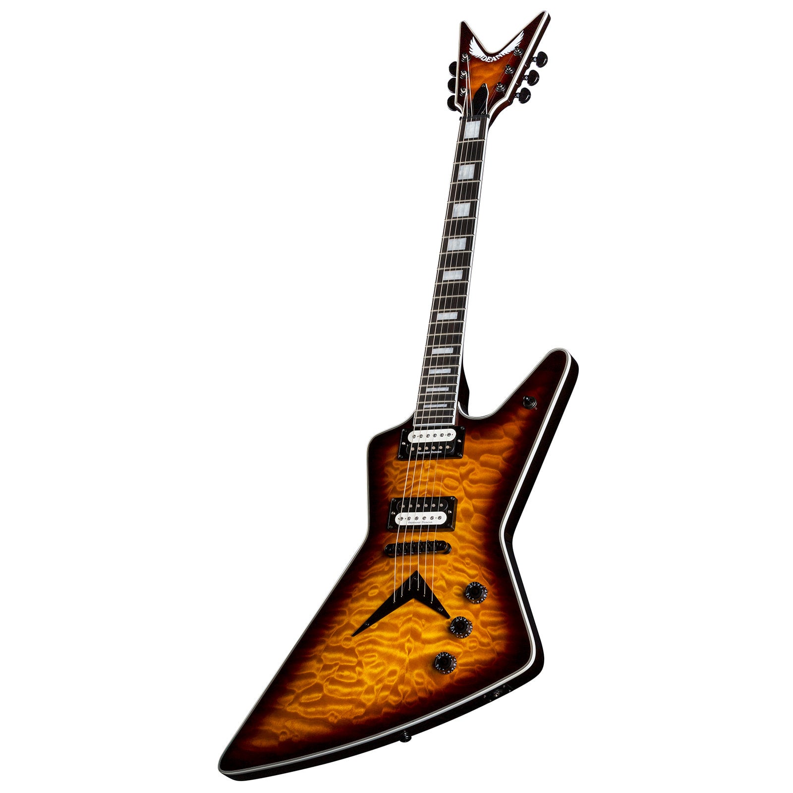DEAN Z SELECT QUILT TOP TRANS BRAZILIA | Guitars and More