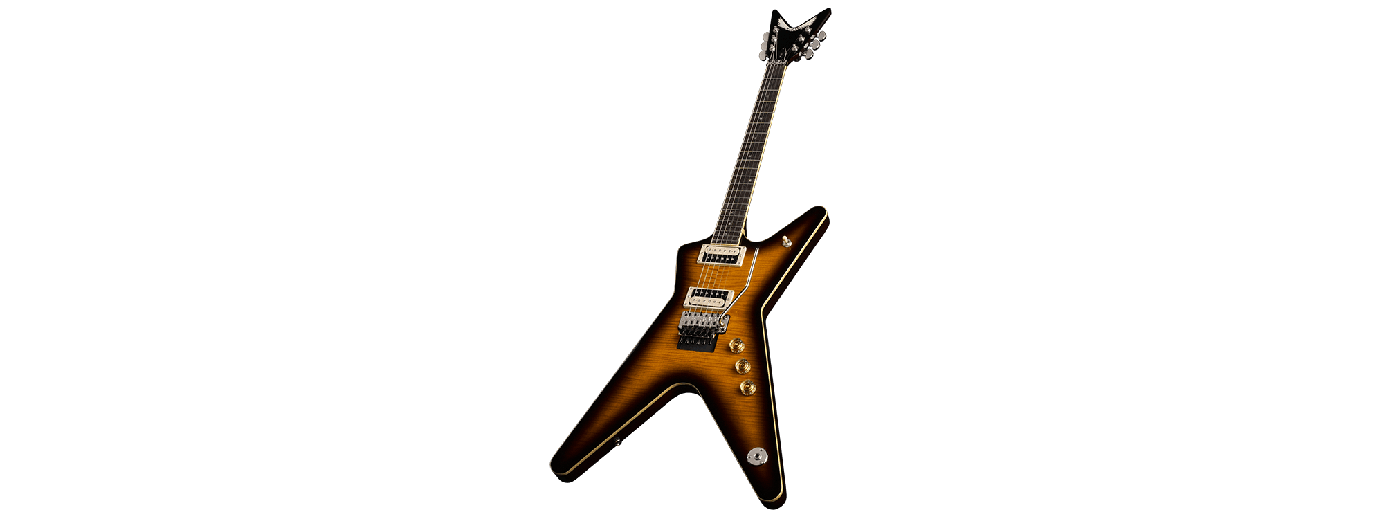 DEAN ML 79 FLOYD FLAME TOP - TRANS BRAZILIA | Guitars and More