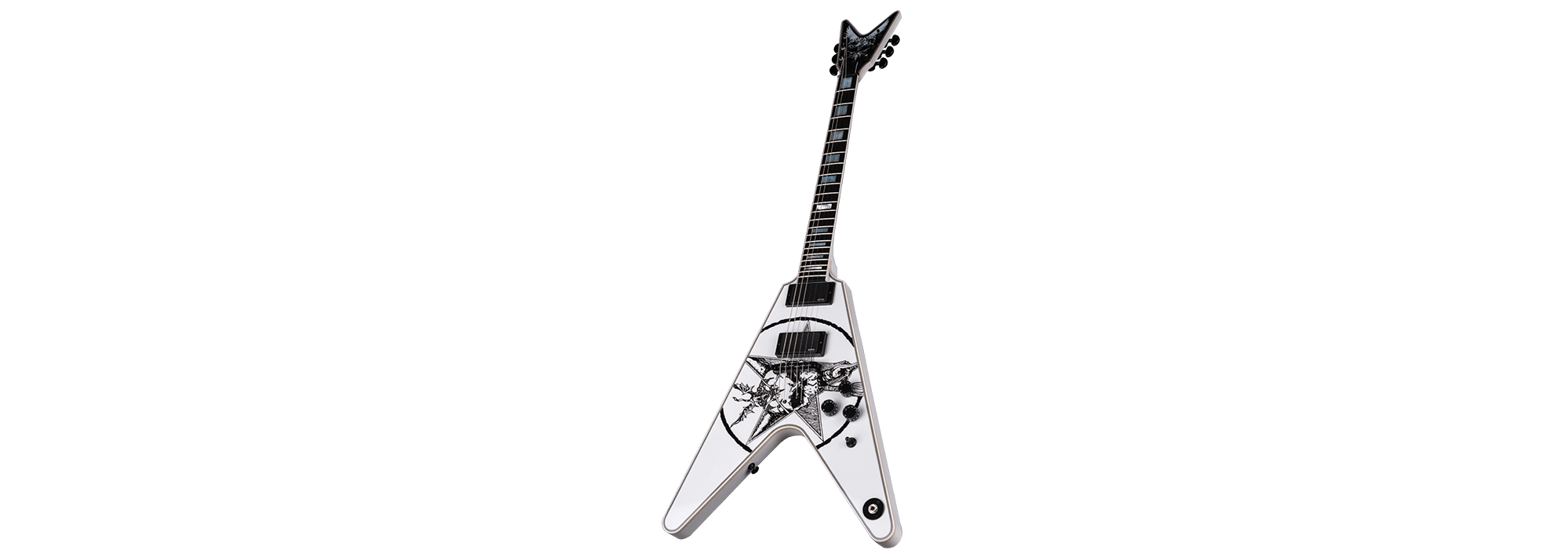 DEAN ERIC PETERSON OLD SKULL V LIMITED CWH Guitars and More