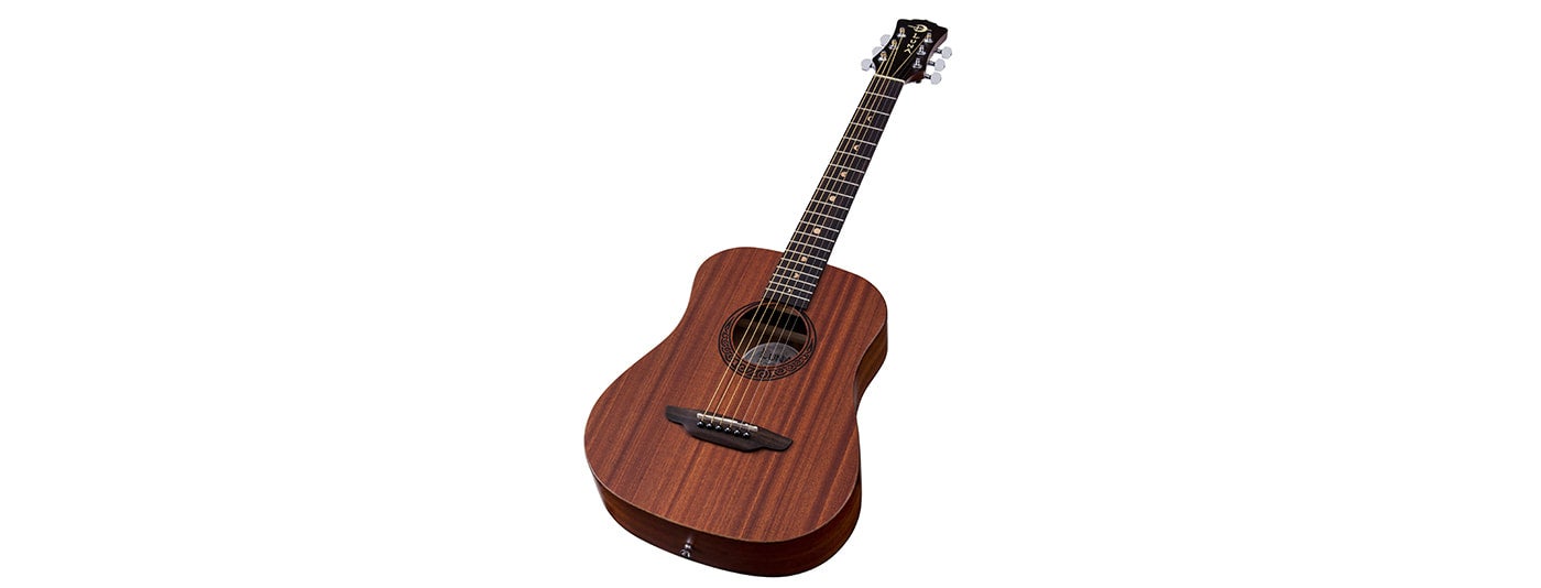 Luna Guitars Muse Safari Series Mahogany 3 4 Dreadnought Travel